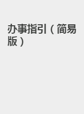 办事指引（简易版）-wangjing